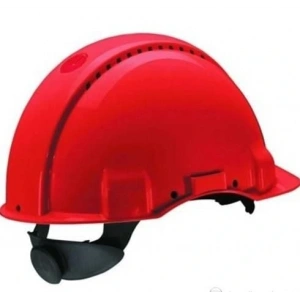 Timion 3M Peltor G3000 Ayarlı Kırmızı Baret