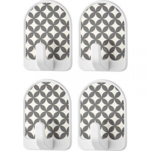 4 Parça  Büyük Kubbe Yapışkan Askı (5148)