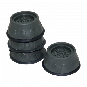 4 Parça  Küçük Gri Çamaşır Makine Titreşim Önleyici Ayak (5148)