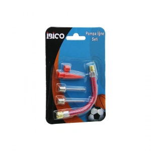 4 Pcs Pompa İğne - Hortum Seti Top - Bisiklet Lastik Şişirme (5148)
