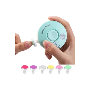 6 Başlıklı Pilli Tırnak Törpüsü ( Bebekler Kullanılabilir )  (5148)