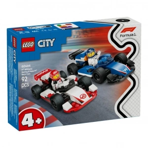 60464   City F1 Williams Racing ve Haas F1 Yarış Arabaları 92 parça +4 yaş