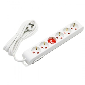 6LI - 3MT UZATMA KABLO - TOPRAKLI GRUP PRİZ (5148)