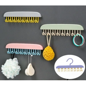 Timion 8 Kancalı Çok Amaçlı Yapışkanlı Askı (5148)