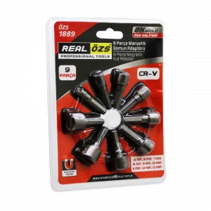 9  PARÇA   - 5-13 MM MANYETİK SOMUN SÖKME - ÇATI ADAPTÖRÜ (5148)