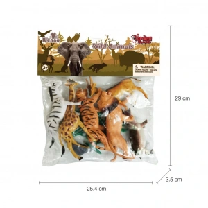 Timion 9115,9116,9117 Poşette 9 parça Hayvan Seti