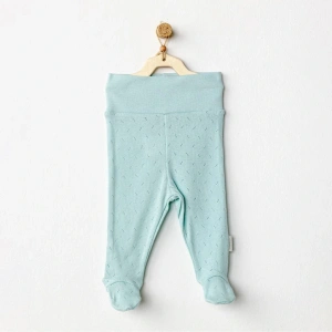 AC24706 Jacquard Patikli Bebek Pantolon Green