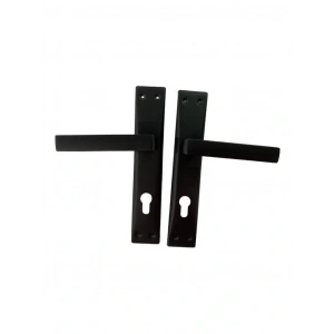 Timion Adil Riva Mat Siyah Yale Kapı Kolu