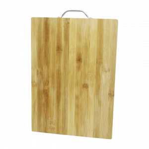 Timion Ahşap Bambu Kesim Panosu Metal Kulplu 26x36x1.7cm (5148)