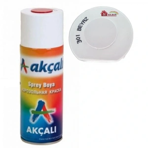 Timion Akçalı Sprey Boya 400 Ml 301 Parlak Beyaz