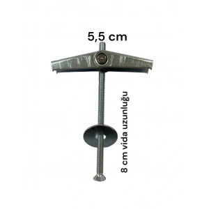 Timion Alçıpan Askı Dübel Yaylı 12X80 5 Adet