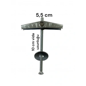 Timion Alçıpan Askı Dübel Yaylı 12X95 5 Adet