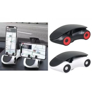 Araba Tasarımlı Araç İçi Telefon Tutucu Kaymaz, 360 Dönerek Ayarlı