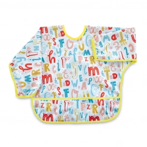 Baskılı BLW Kollu Önlük 784 Harf Desen