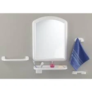 Beyaz Orta Ayna Seti (5148)