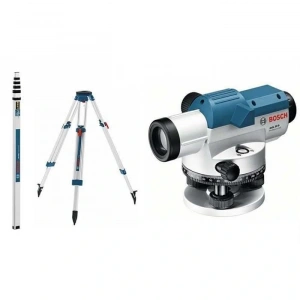 Timion Bosch Gol 26 D+Bt 160 Tripod+Gr 500 Mira 100 Metre Optik Nivelman
