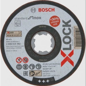 Timion Bosch Xlock İnox Kesici 115X1X22,23 Mm