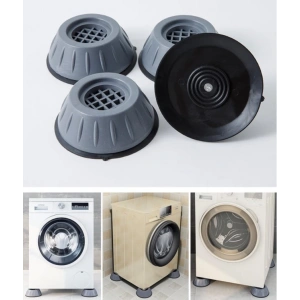Çamaşır Makinesi Titreşim Engelleyici Stoper Gri 4 Lü Set (5148)
