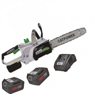 Timion Cat Power 2096 Çift Akülü 4 Ah Ağaç Kesme Makinesi