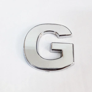 Timion Cemax G Harfi  3,75 Cm Krom Yapışkanlı