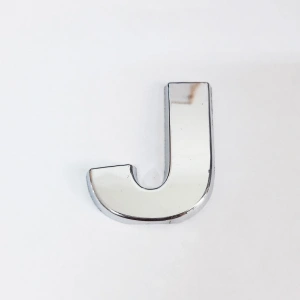 Timion Cemax J Harfi  3,75 Cm Krom Yapışkanlı