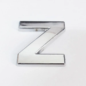 Timion Cemax Z Harfi  3,75 Cm Krom Yapışkanlı