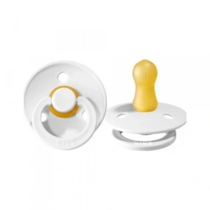 Colour Kauçuk Emzik 0-6 Ay White