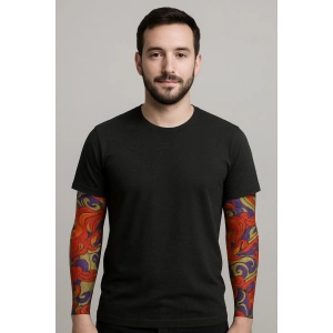 Çorap Dövme Giyilebilir Kol Bacak Dövmesi Likralı 2 Adet Model 4 (5148)