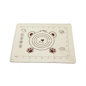 Dikdörtgen  40x50cm  Renkli Silikon  Hamur Matı  Ölçek Çizimli   240gr (5148)