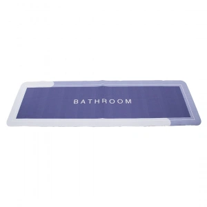 Dikdörtgen  Düz Renkli Su Emici - Sihirli  Banyo Paspası  Elastik  116 X 37.5cm (5148)