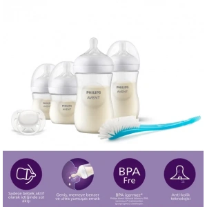 Timion Doğal Tepkili Natural Response PP Hoşgeldin Bebek Hediye Seti