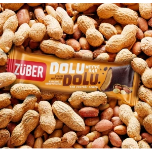 Timion Dolu Dolu Fıstık Ezme Meyve Bar 30 Gr