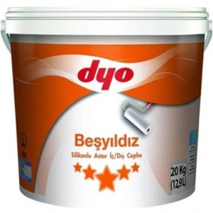 Timion Dyo Beşyıldız Silikonlu İç Dış Astar 20 Kg Beyaz