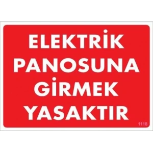 Timion Elektrik Panosu Levhası 25X35 Kod:1118