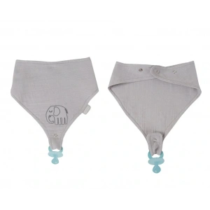 Emzik Askılı Müslin Önlük 837 Gri