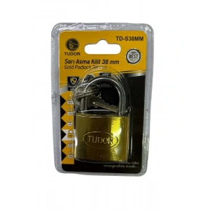 Timion Ennalbur Tudor 38 Mm Kısa Sarı Asma Kilit