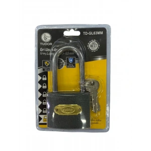 Timion Ennalbur Tudor 63 Mm Uzun Gri Asma Kilit