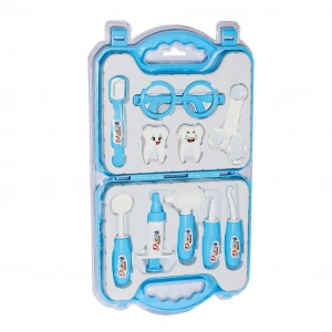 ERN-2040 Çantalı Mavi Dişçi Seti -Heroes Toys