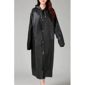 Eva Siyah Pardesü Yağmurluk (5148)