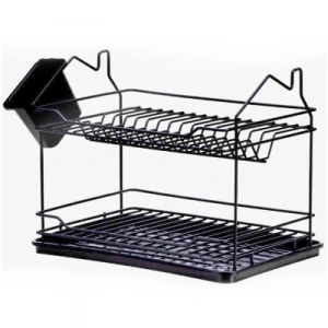 ,evim 2 Katlı Tabaklık Siyah (5148)