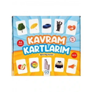 Games Kavram Kartlarım 64 Kart 5175