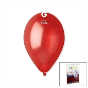 GM-110-53 METALİK - KIRMIZI BALON 11&apos;&apos; - 28CM - 100 PARÇA (5148)