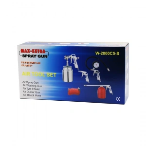 HAVA BASMA ALET SETİ 4TABANCA BOYA PÜSKÜRTME- YIKAMA- ŞİŞİRME- TEMİZLEME-KURUTMA (5148)