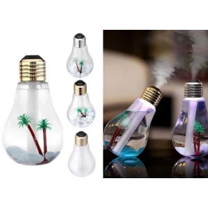 Hava Nemlendirici Ampul Görünümlü Hazneli Buhar Makinesi 400 Ml. (5148)