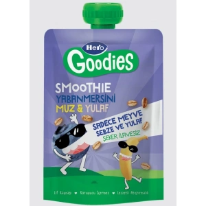 Goodies Yabanmersini Muz Yulaf Havuç 100 Gr