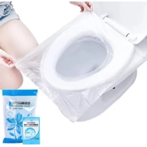 Hijyenik Tek Kullanımlık Klozet Kapağı Poşeti 50 Adet Poşetli (5148)