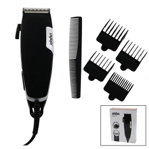 Kablolu Fişli  Saç Sakal Kesme Traş Makinesi  Kollu Tarak Ayarı  Shc-1901 (5148)