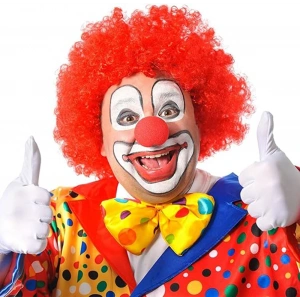 Kırmızı Renk Sünger Palyaço Burnu Takma Burun 10 Adet