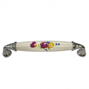 Timion Klasik Silindir Kulp Krom 128 Mm