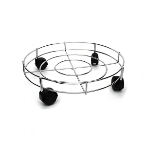 Krom Metal Tüp Çek - Damacana Altlık (5148)